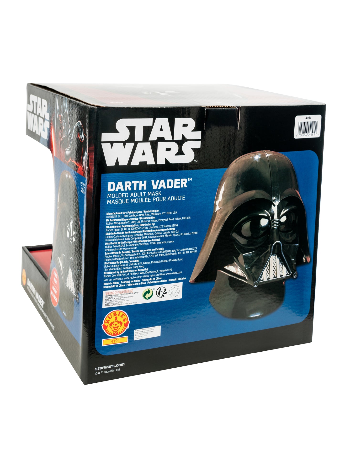 Rubies Darth Vader Two Sided Helmet Mask Maske