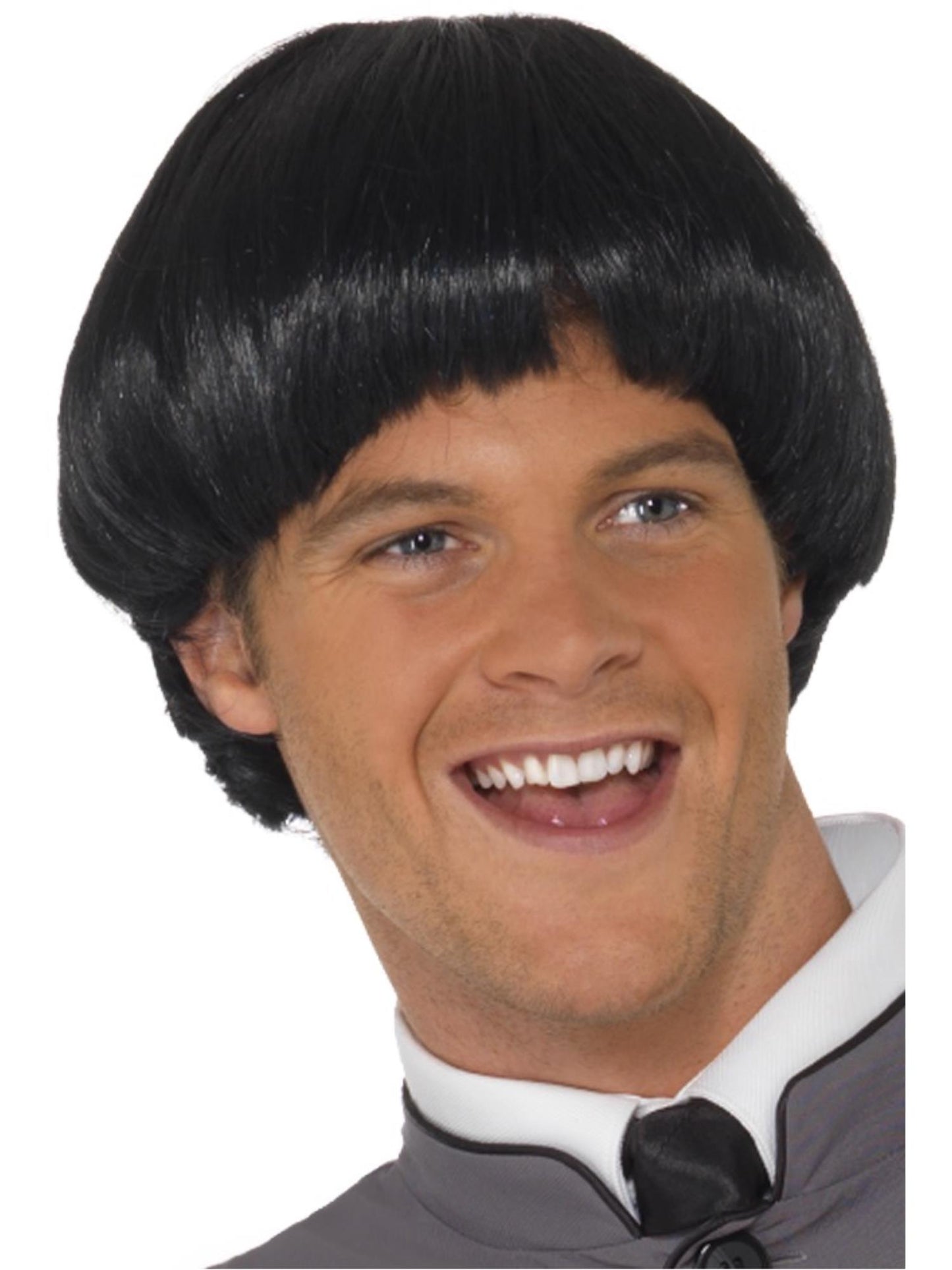 Smiffys 1960S Swinging '60s Bowl Wig, Black für Herren