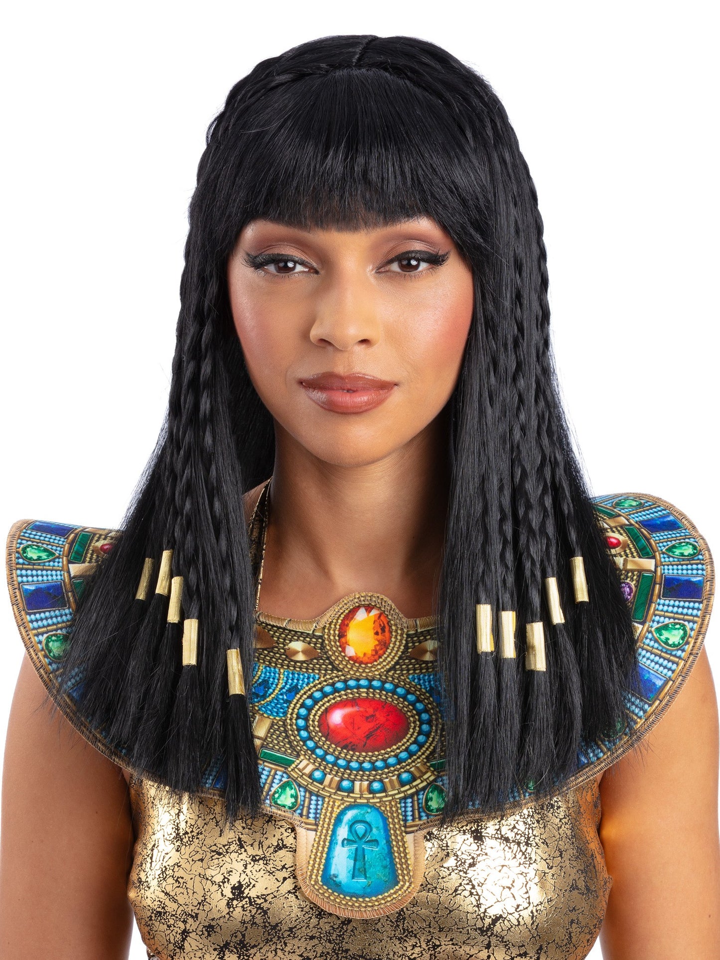 Smiffys Cleopatra Wig, Black für Damen