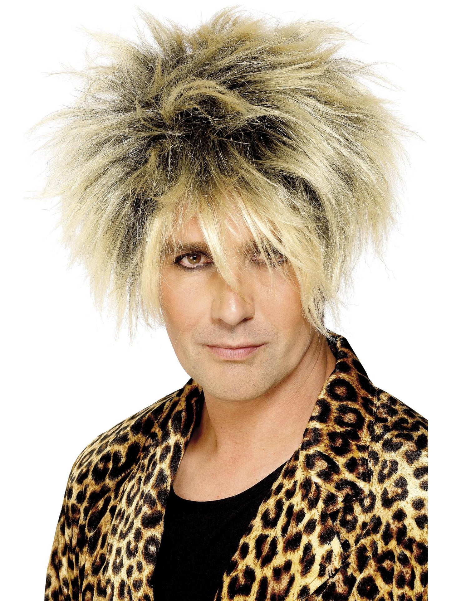Smiffys Wild Boy Wig, Blonde für Herren