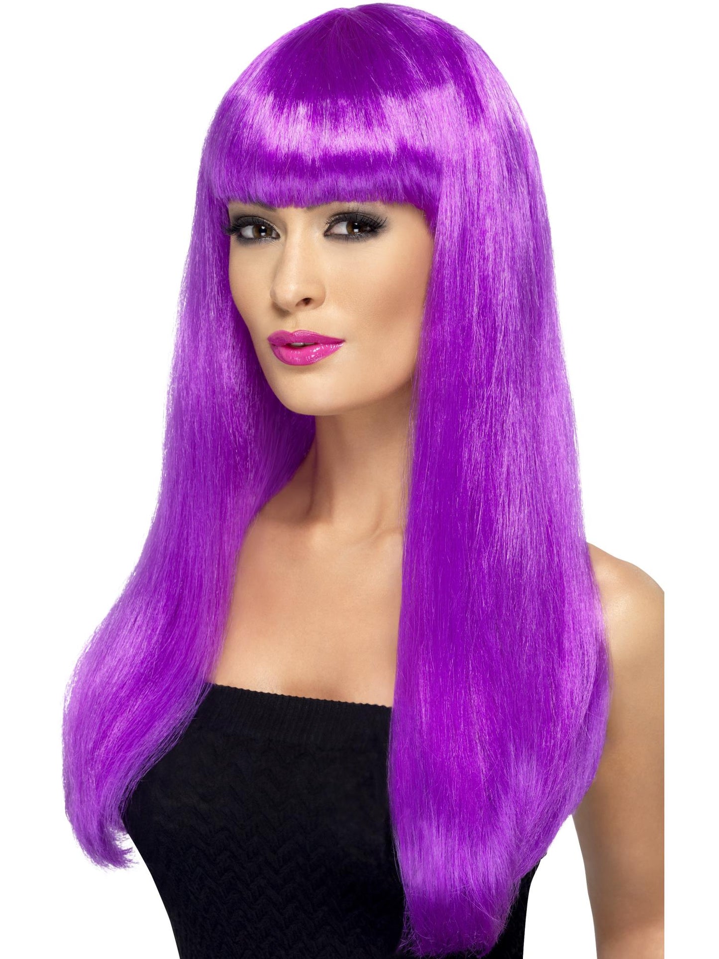 Smiffys Babelicious Wig, Black für Damen