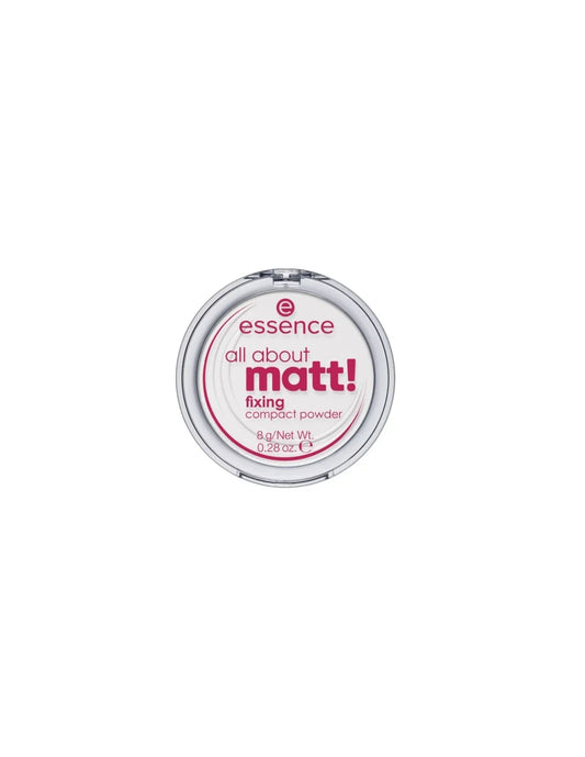 ESSENCE COSMETICS Essence Cosmetics All About Matt Kompaktpuder 8 g mattierendes Fixierpuder Kosmetik