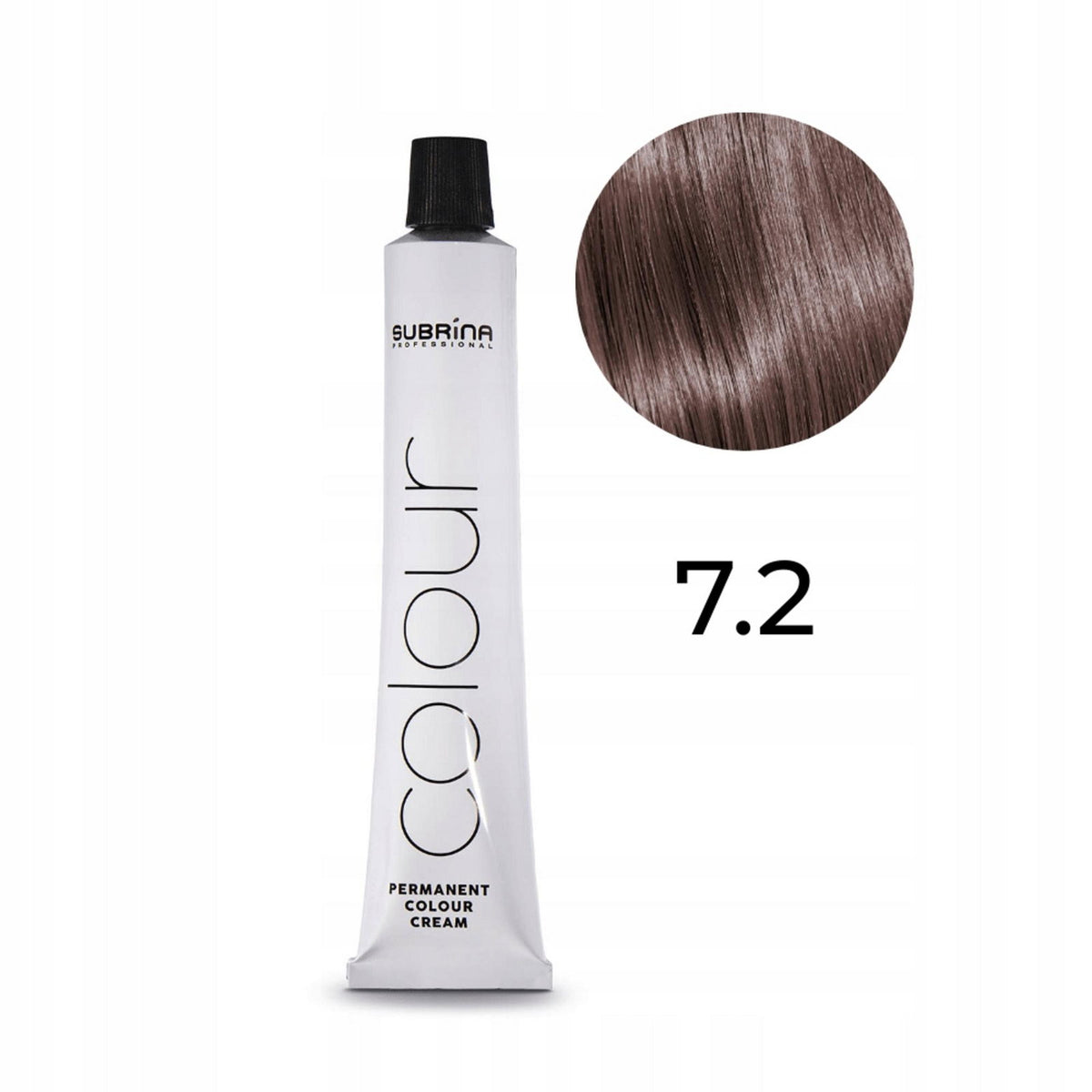 Subrina Professional, Permanent Colour, Permanente Haarfarbe, 7/2 Pearl, 100 ml