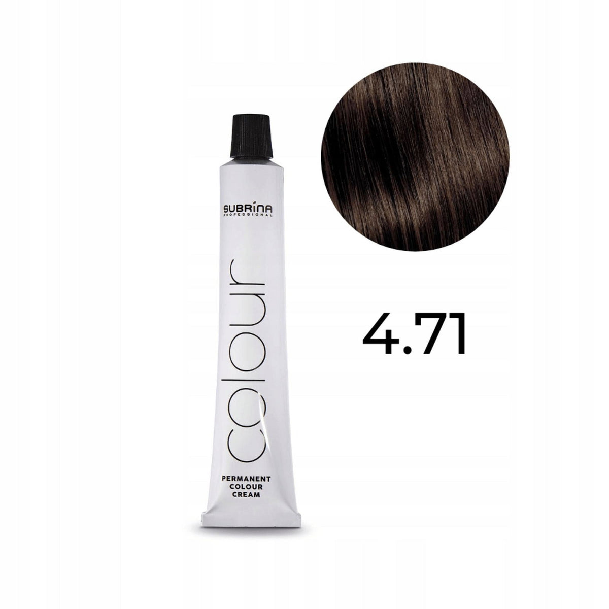 Subrina Professional Essential Colour permanente Haarfarbe 4.71 Medium Brown 100 ml
