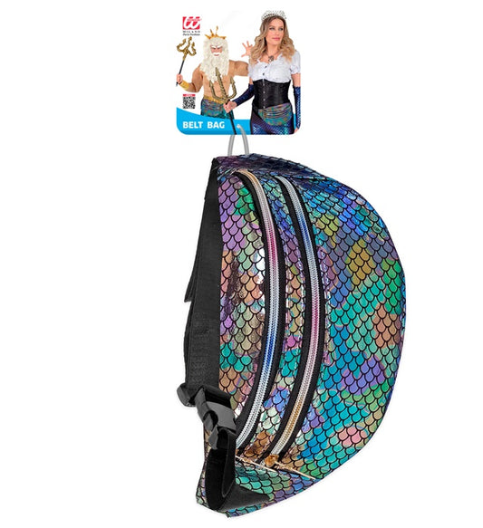 HOLOGRAFISCHE SCHUPPEN GÜRTELTASCHE Diverse Farben