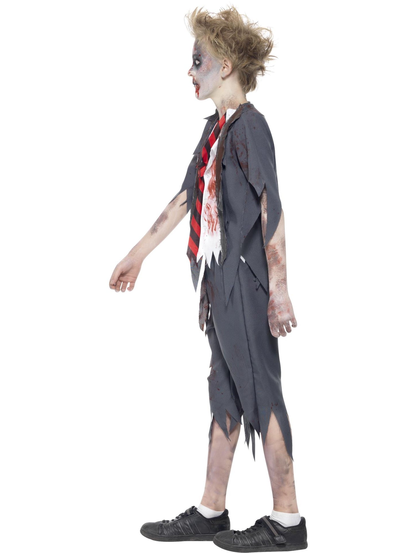 Smiffys Zombie School Jungenkostüm, Grey CS