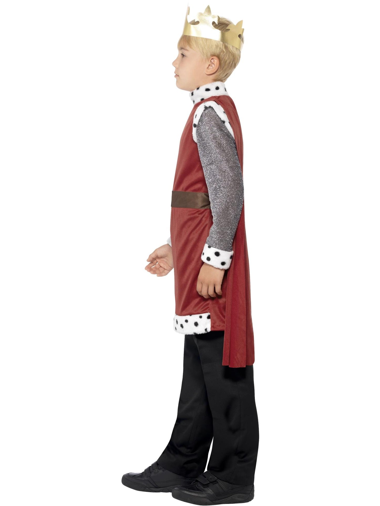Smiffys KNIGHT King Arthur Medieval Costume, Red CS für Jungen