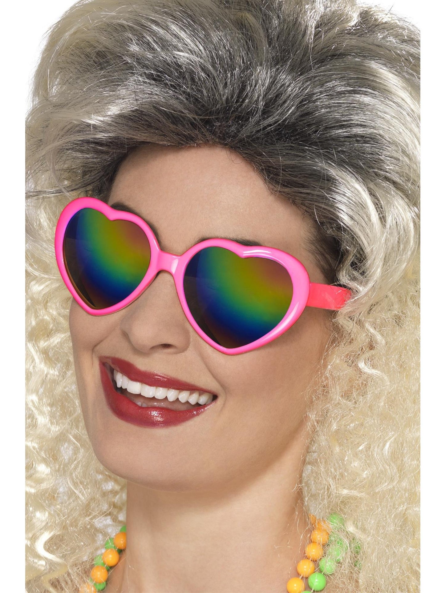 Smiffys 1980S Heart Specs, Pink AC für Unisex