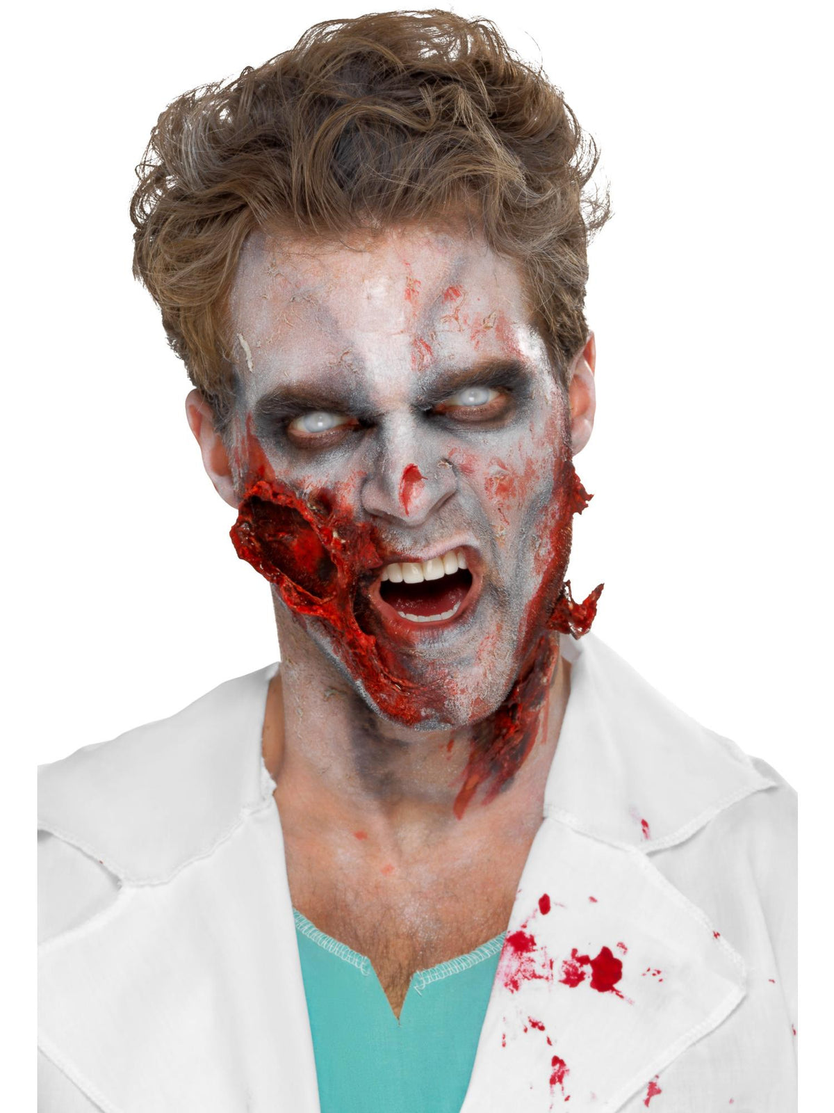 Smiffys Make-Up FX, Zombie Liquid Latex, Clear CD für Unisex