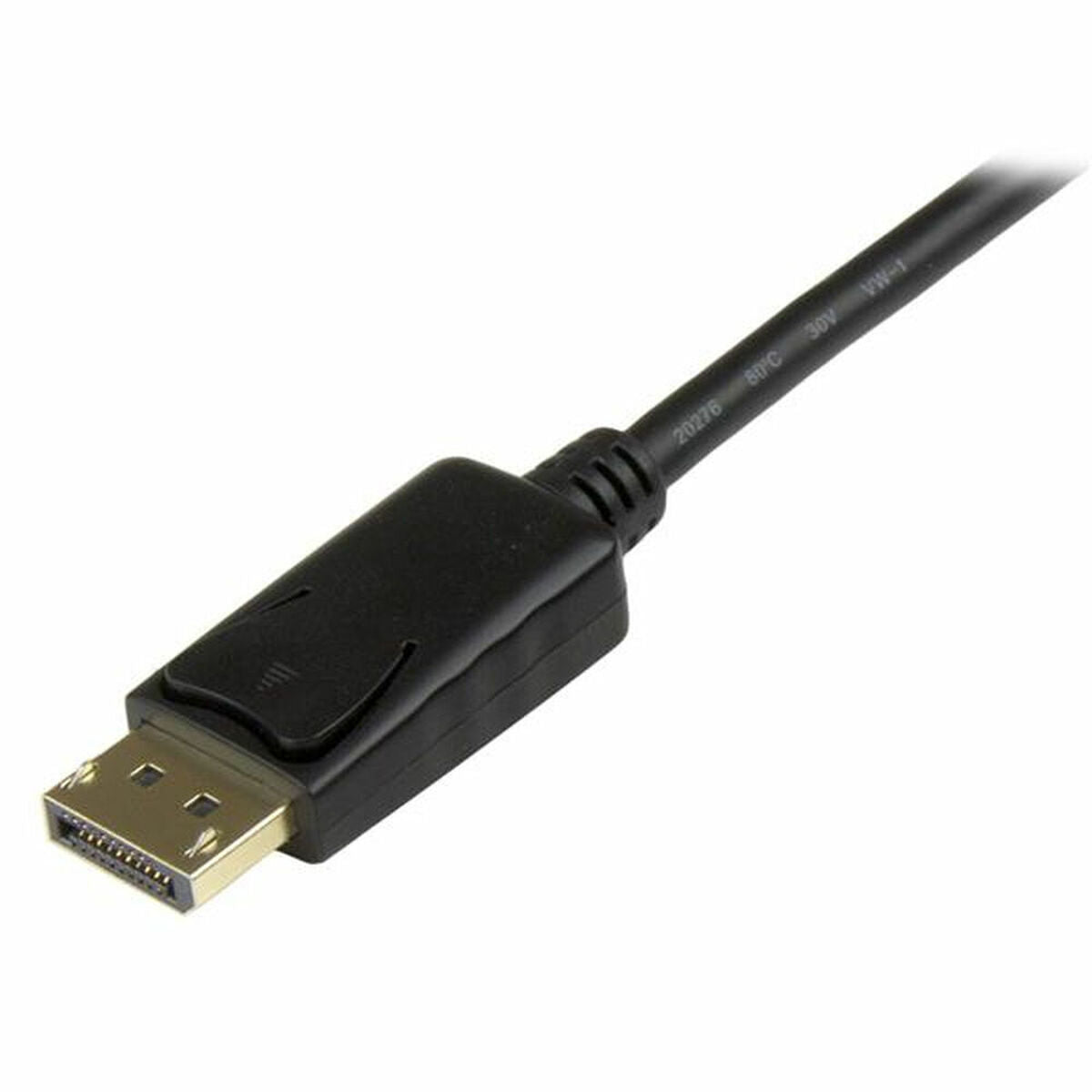 StarTech DP2DVI2MM3 DisplayPort-auf-DVI-D-Kabel 95 cm schwarz – Seitenansicht