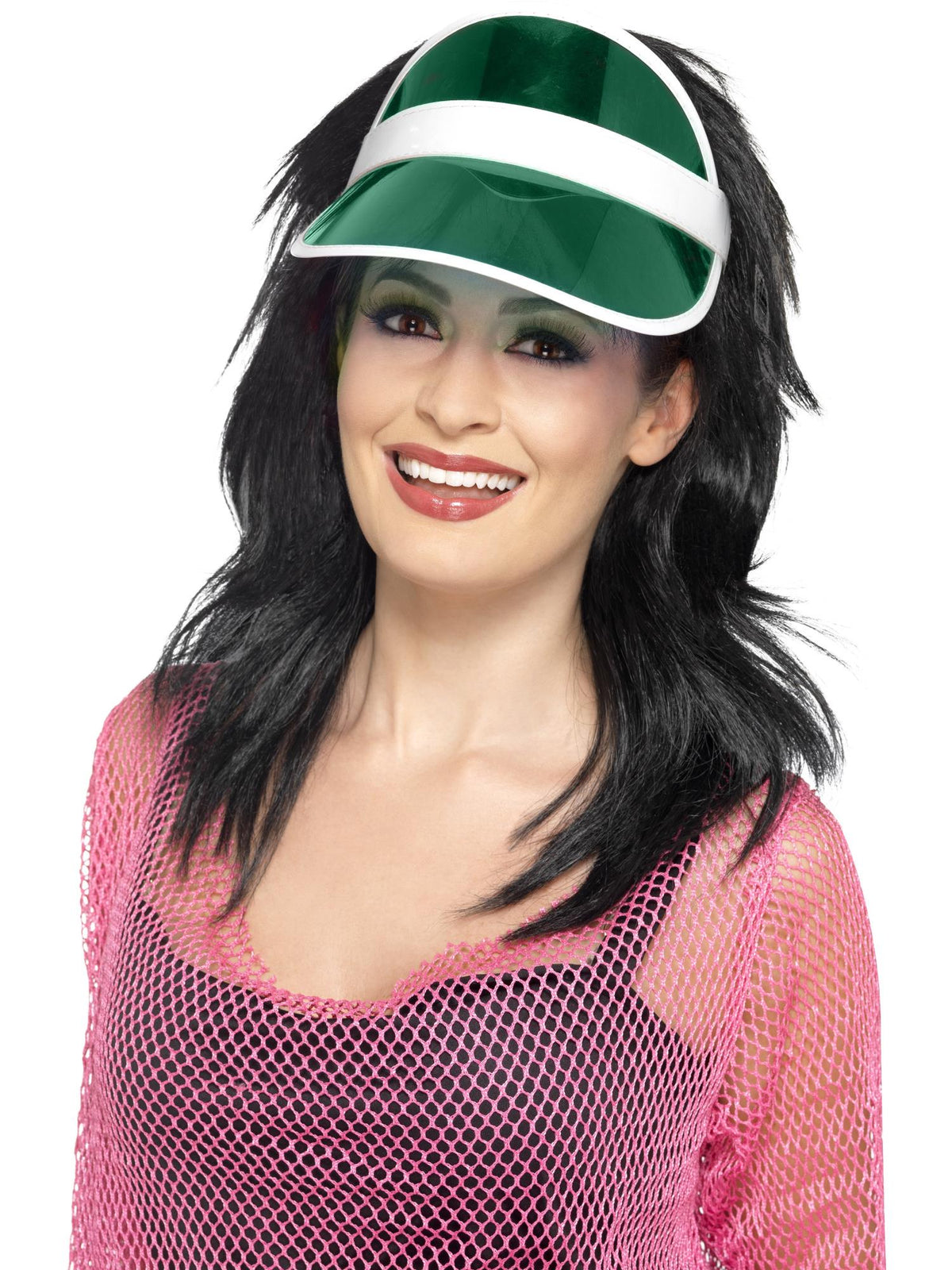 Smiffys 1980S 80s Sun Visor, Green HA für Unisex