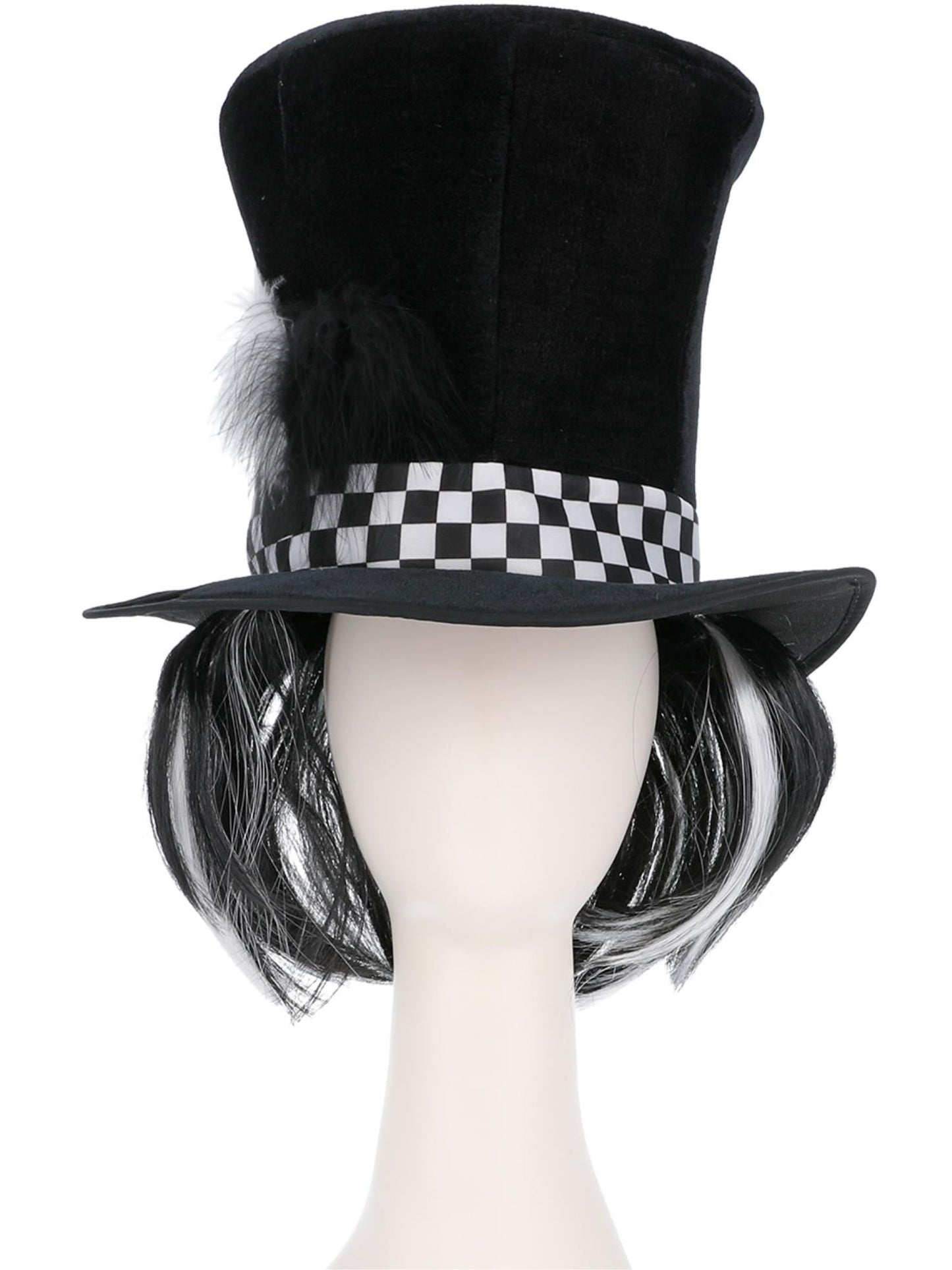Smiffys ALICEWOND Dark Tea Party Top Hat, Black für Unisex
