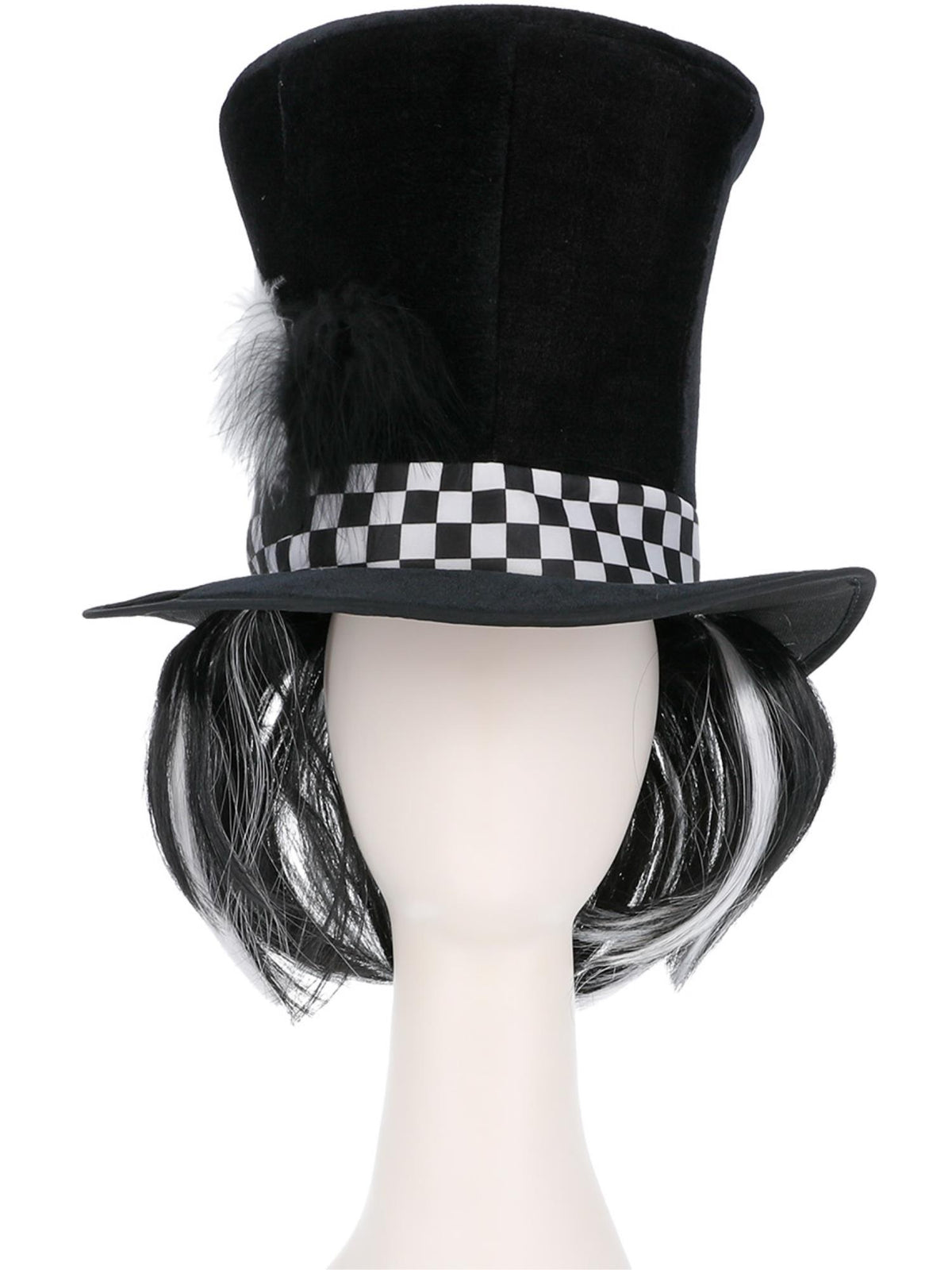 Smiffys ALICEWOND schwarzer Top Hat für Erwachsene – Detailansicht