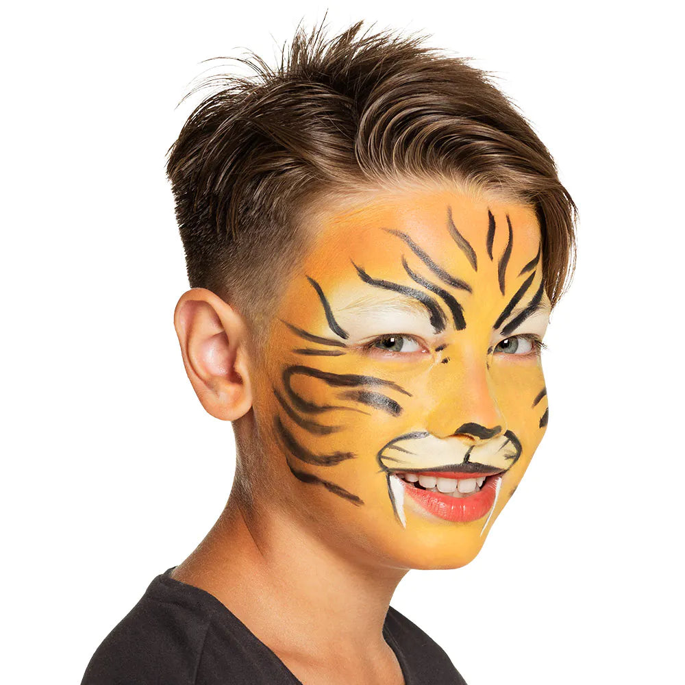 Set mit 6 Schminkstiften Rot, Gelb, Blau, Grün, Schwarz und Weiss