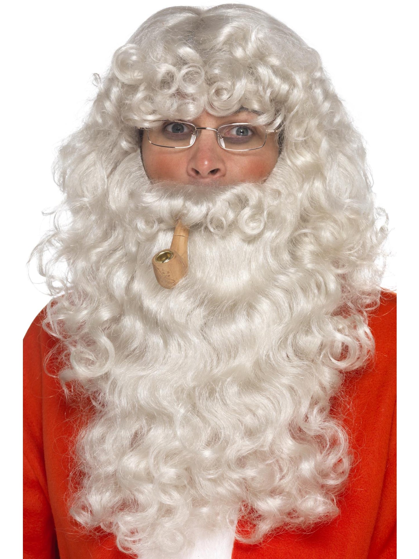 Smiffys Santa Dress Up Kit, Grey CD für Herren
