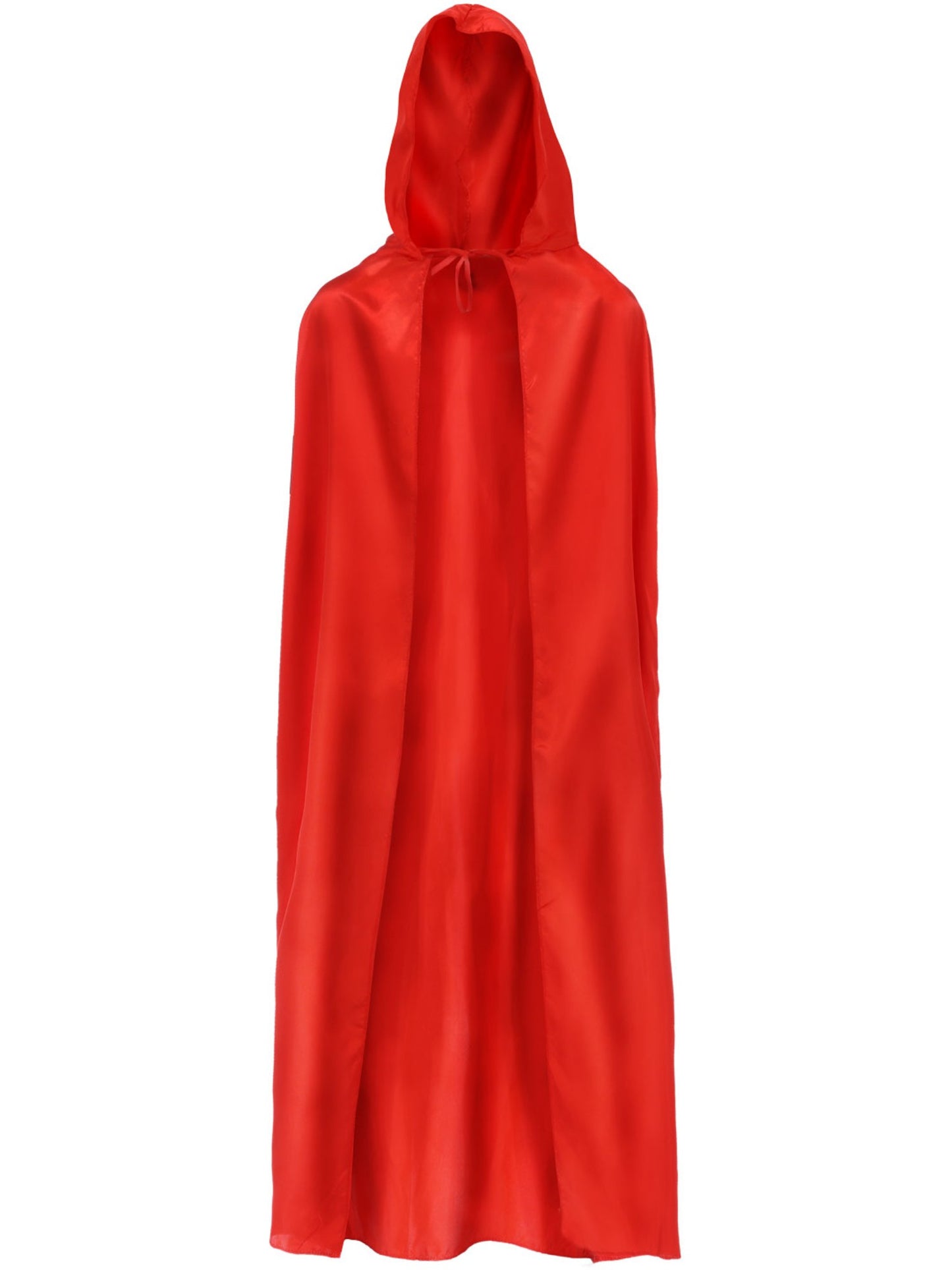 Smiffys REDRIDING Satin Hooded Cape, Red AC für Damen