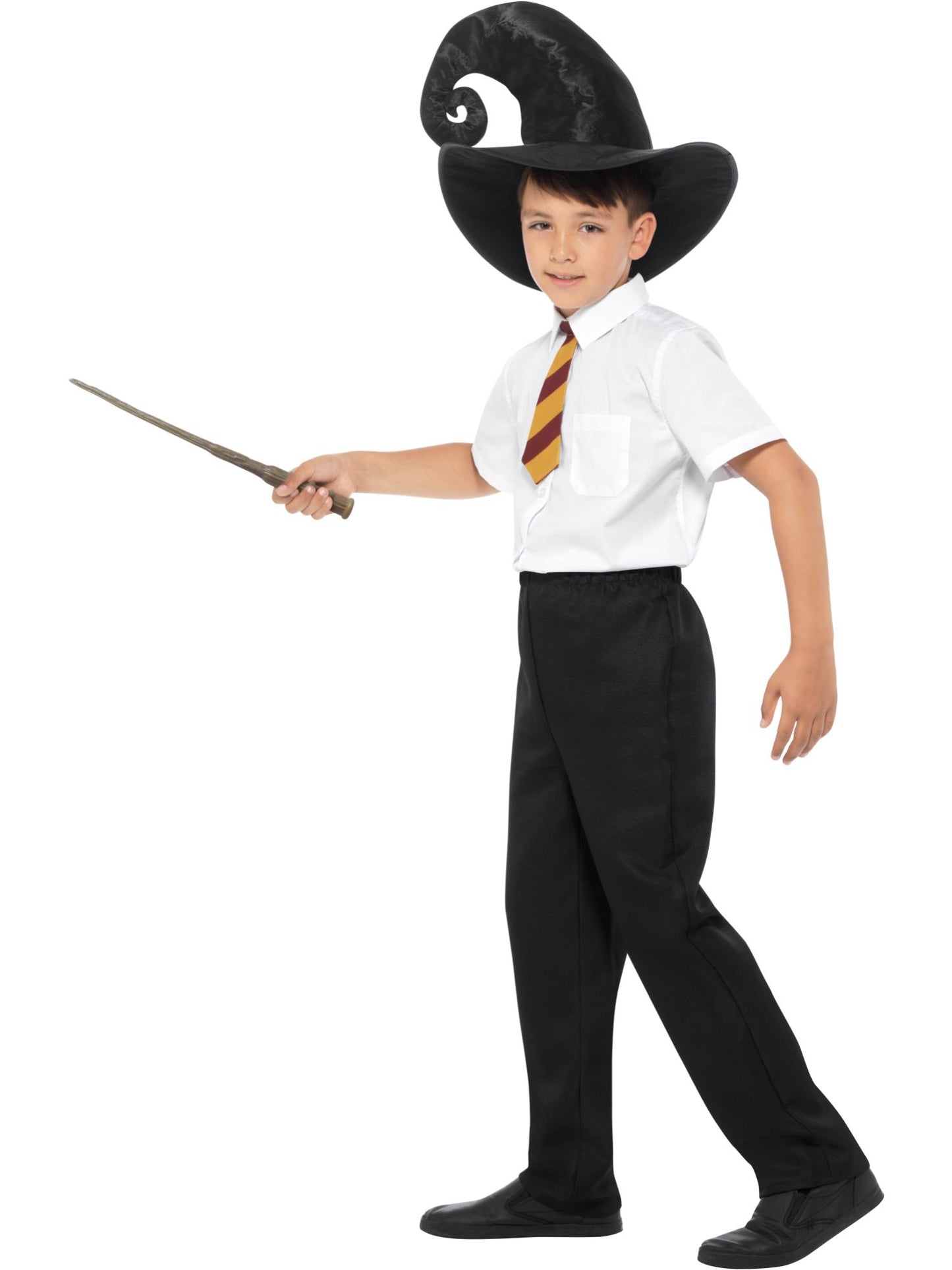 Smiffys Wizard Kit, Black CS für Unisex