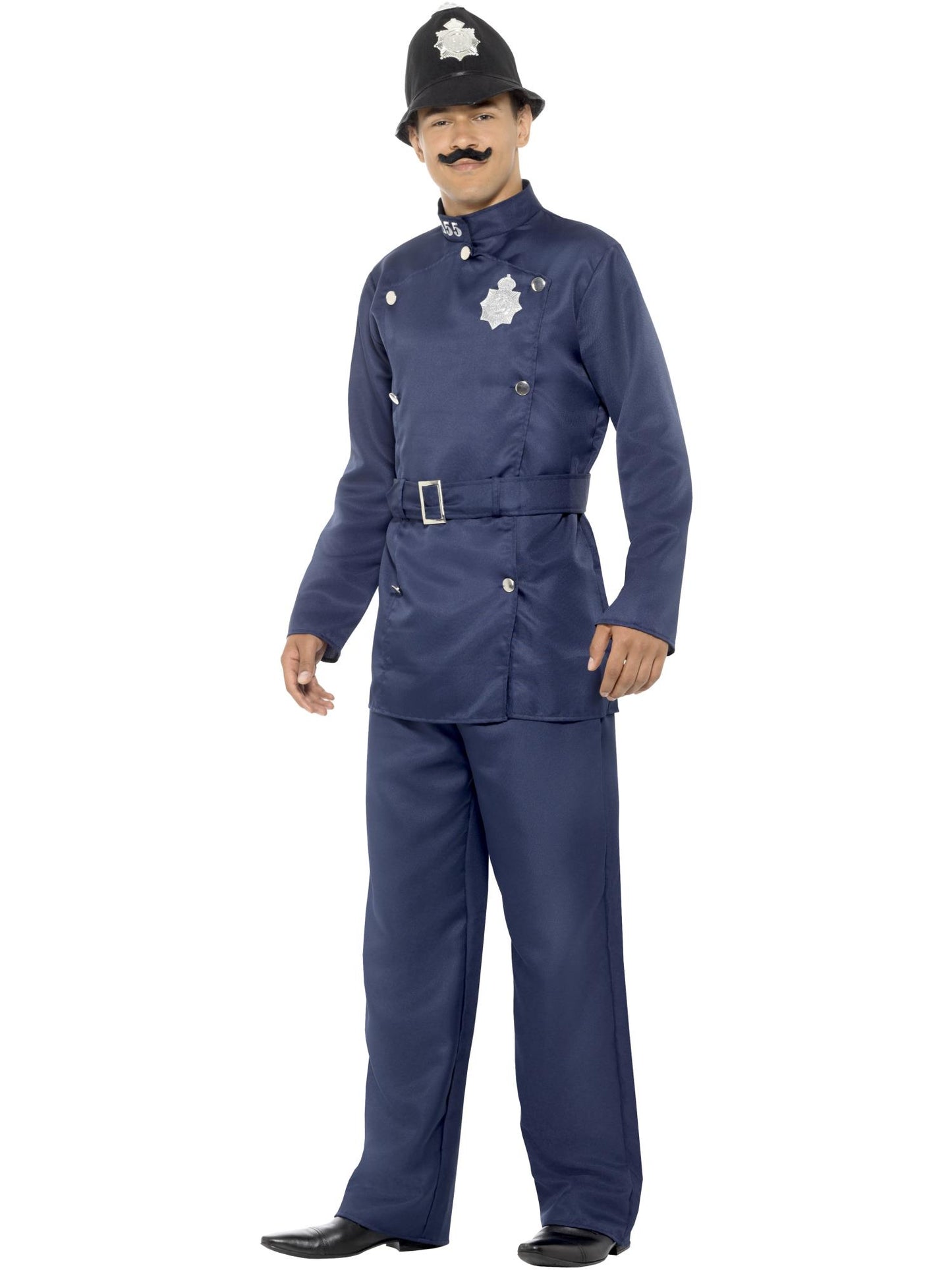 Smiffys COPS&ROBS London Bobby Costume, Blue CS für Herren