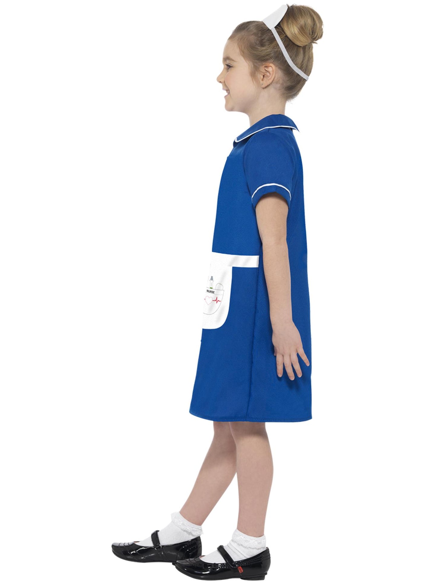 Smiffys DOCTORNURS Nurse Costume, Blue CS für Mädchen