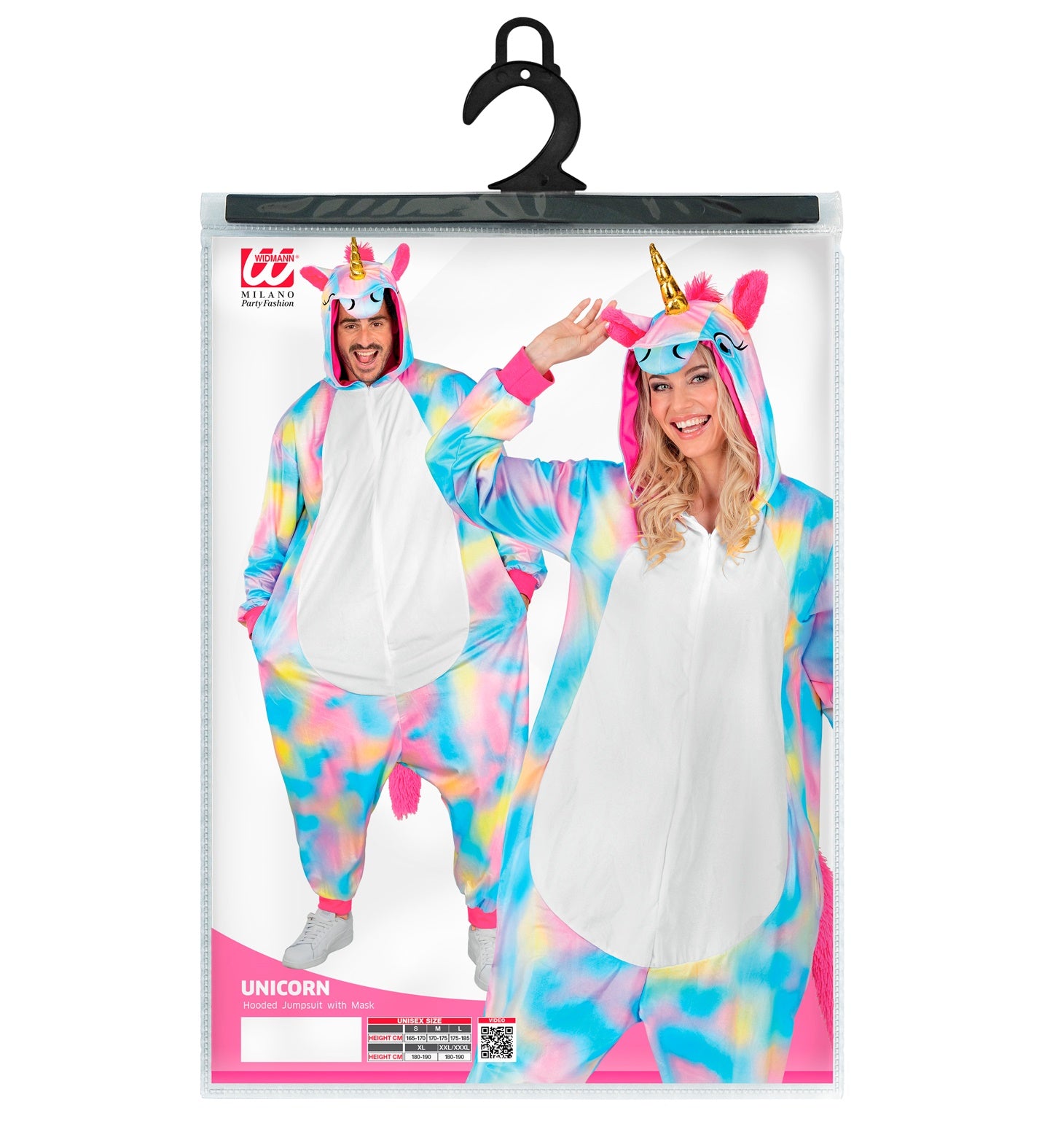 Plüsch Einhorn Kostüm Overall Onesie mit Kapuze