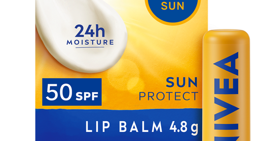 NIVEA NIVEA Sun Lotion Face 50 ml SPF 50 mit Lip Balm Sonnenschutz Set Sonnenpflege