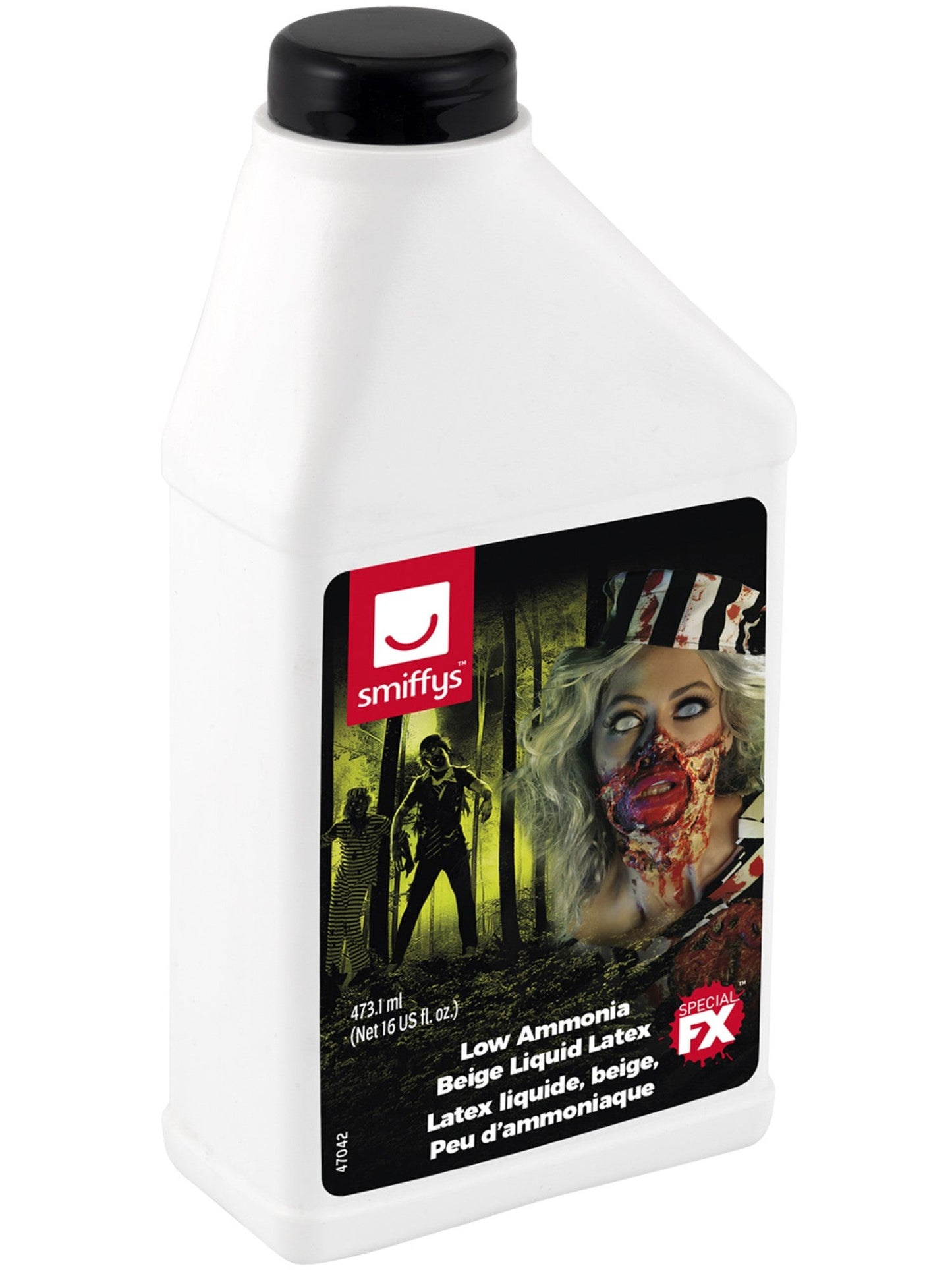 Smiffys Make-Up FX, Zombie Liquid Latex, Beige CD für Unisex