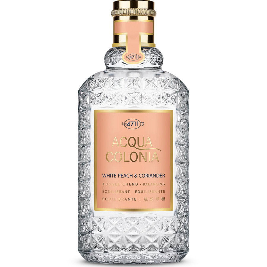 4711 4711, Acqua Colonia White Peach & Coriander, Eau de Cologne, Unisex, 100 ml Regular
