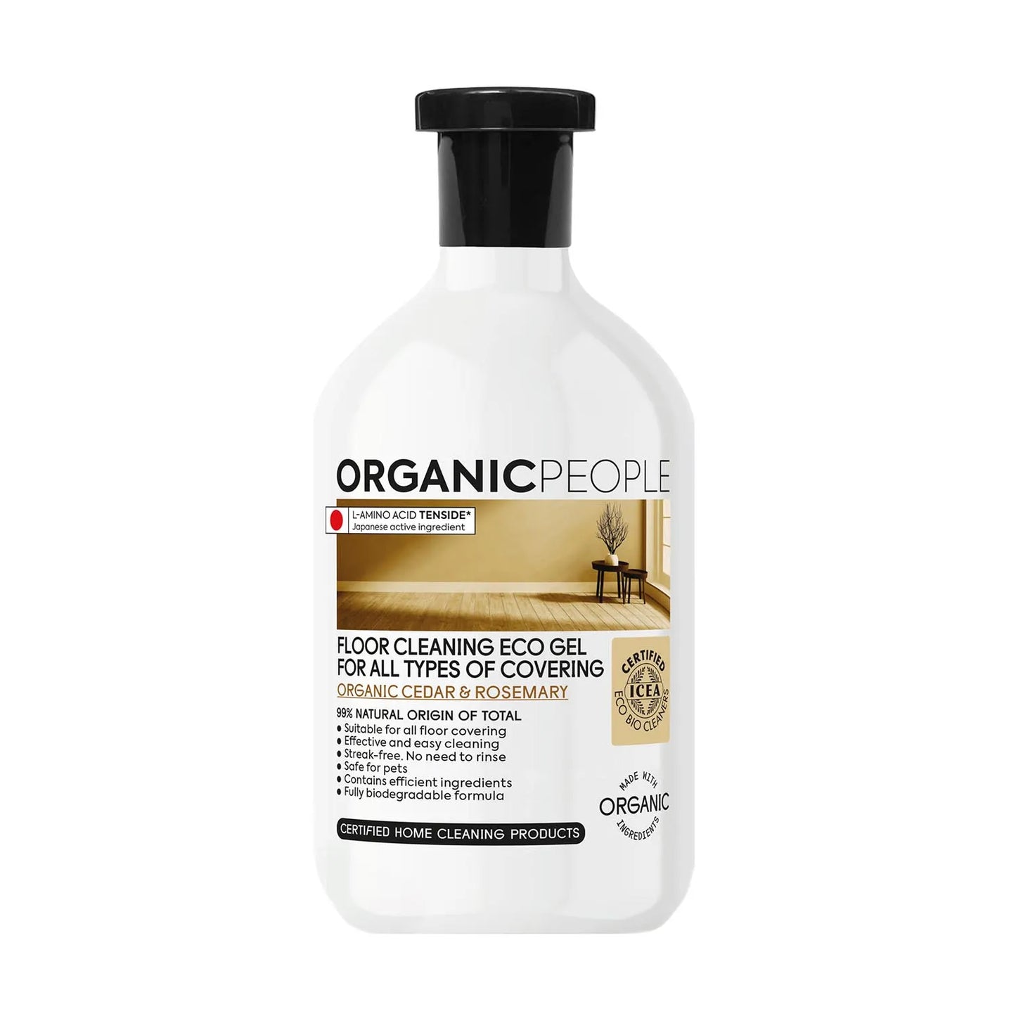 ORGANIC PEOPLE ORGANIC PEOPLE Eco Gel 200 ml zur Reinigung mit Bio-Zedernholz für alle Bodenarten Kosmetik