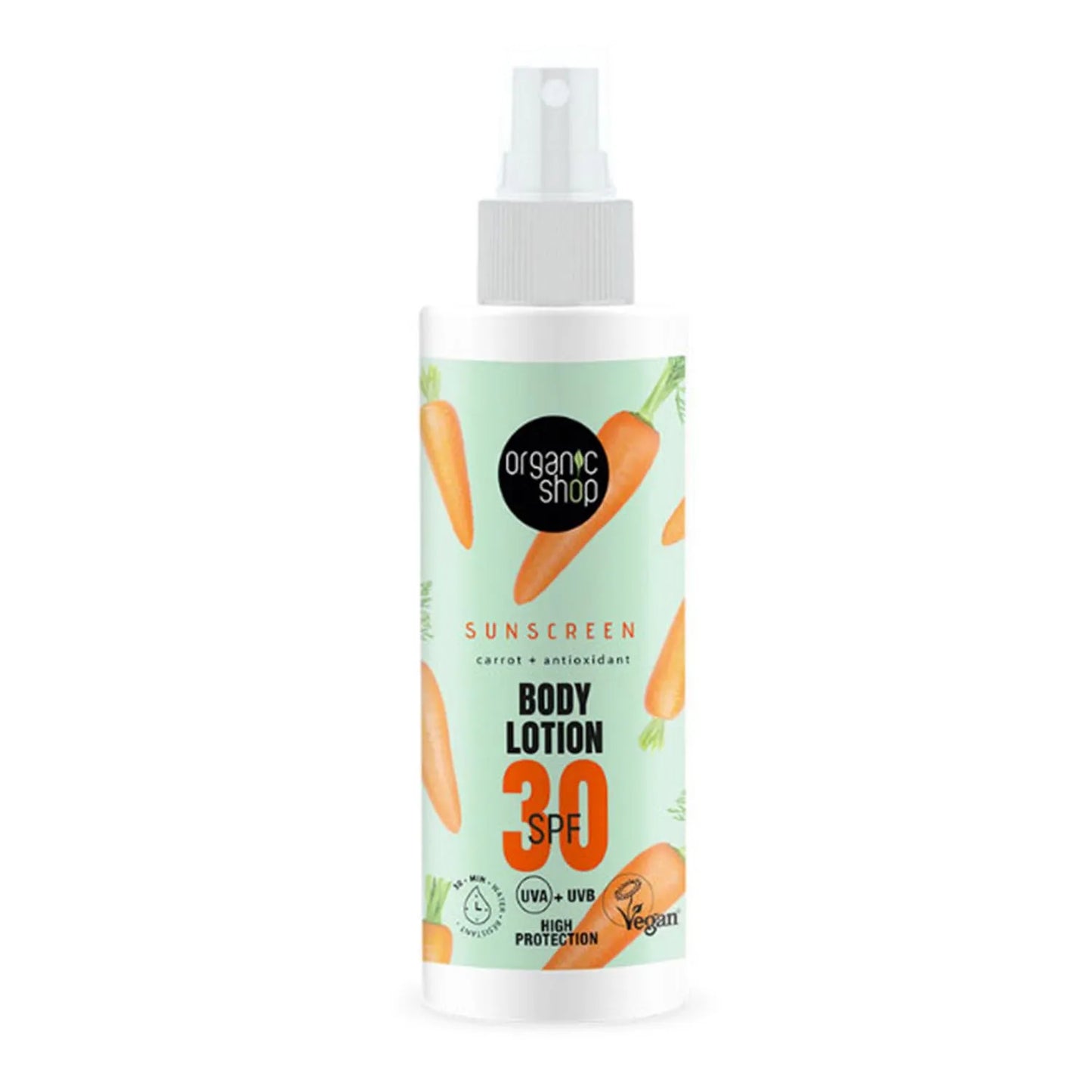 ORGANIC SHOP ORGANIC SHOP Carrot Körperlotion SPF 30 150 ml Kosmetik