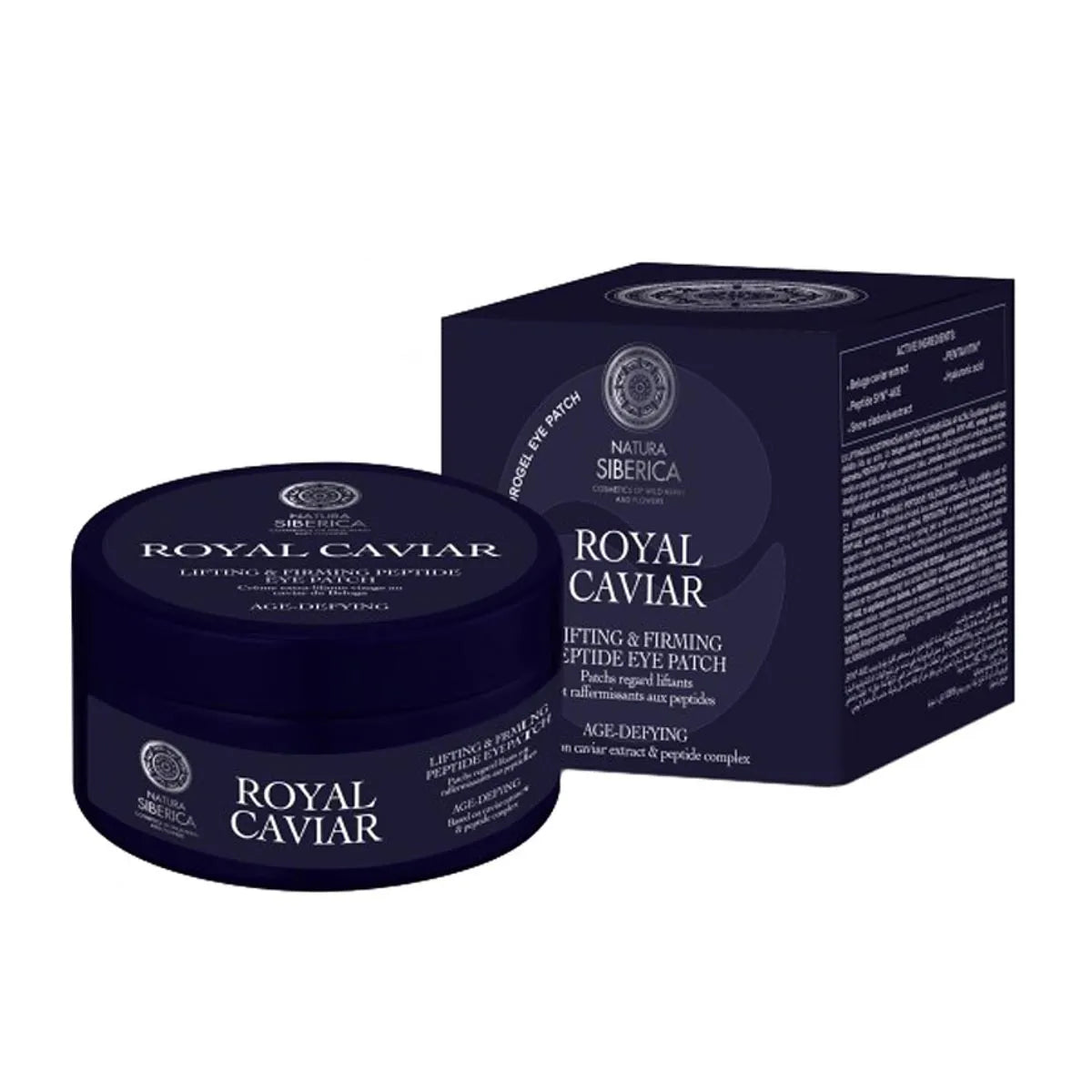 NATURA SIBERICA Royal Caviar Peptide Augenpatches 60 Stück Intensivpflege