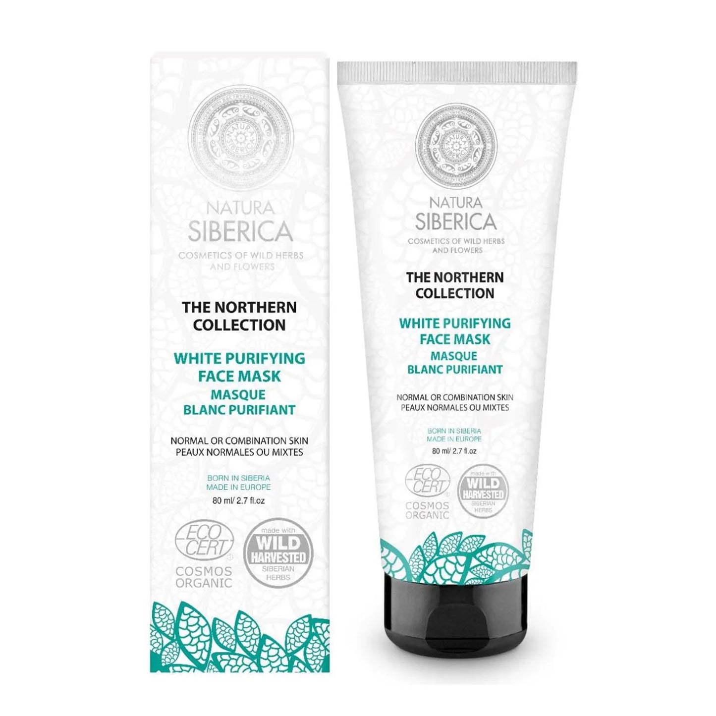 NATURA SIBERICA NATURA SIBERICA The Northern Collection Gesichtsmaske White 60 ml Kosmetik