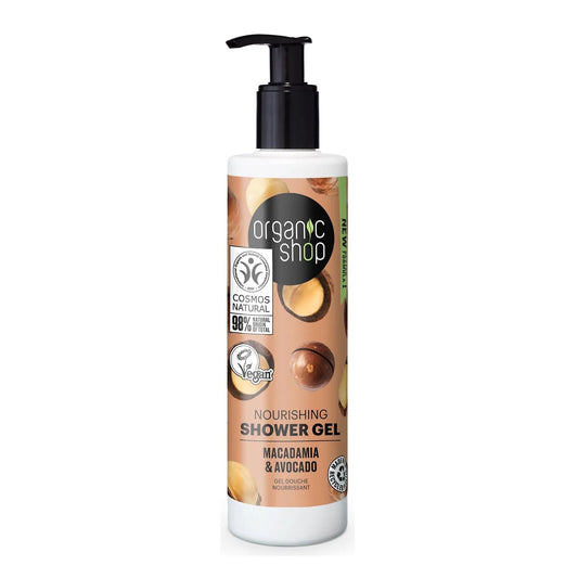 ORGANIC SHOP ORGANIC SHOP Macadamia und Avocado Duschgel 280 ml Gel de Baño Kosmetik