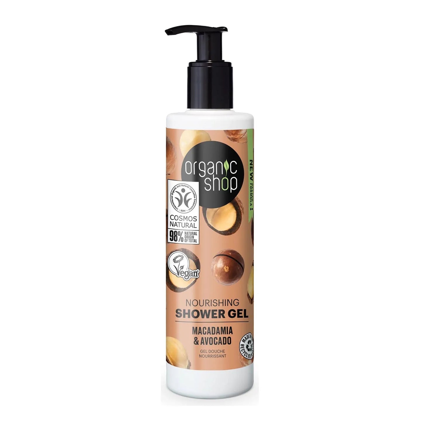 ORGANIC SHOP ORGANIC SHOP Macadamia und Avocado Duschgel 280 ml Gel de Baño Kosmetik