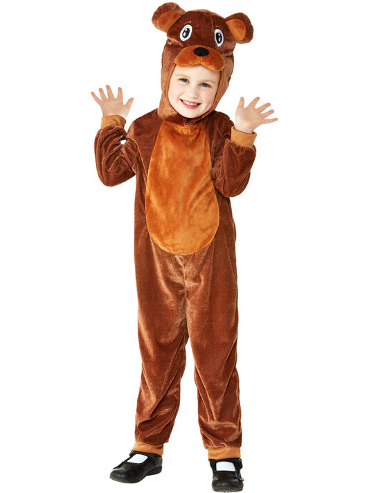 Smiffys Toddler Bear Kostüm Braun für Kleinkinder – Produktansicht