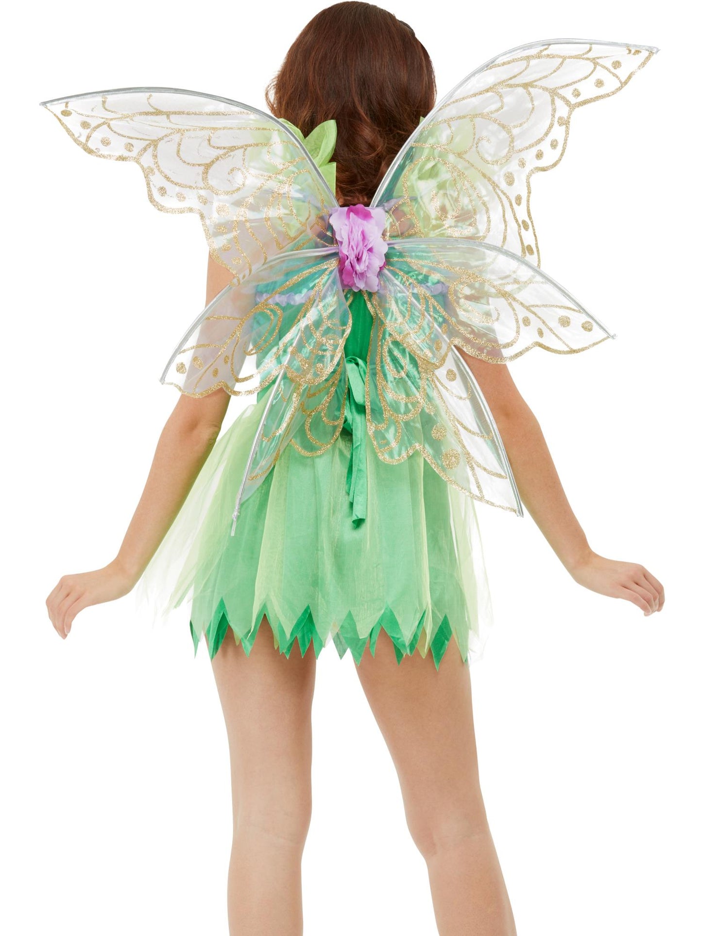 Smiffys Pretty Pixie Fairy Wings, Purple AC für Damen
