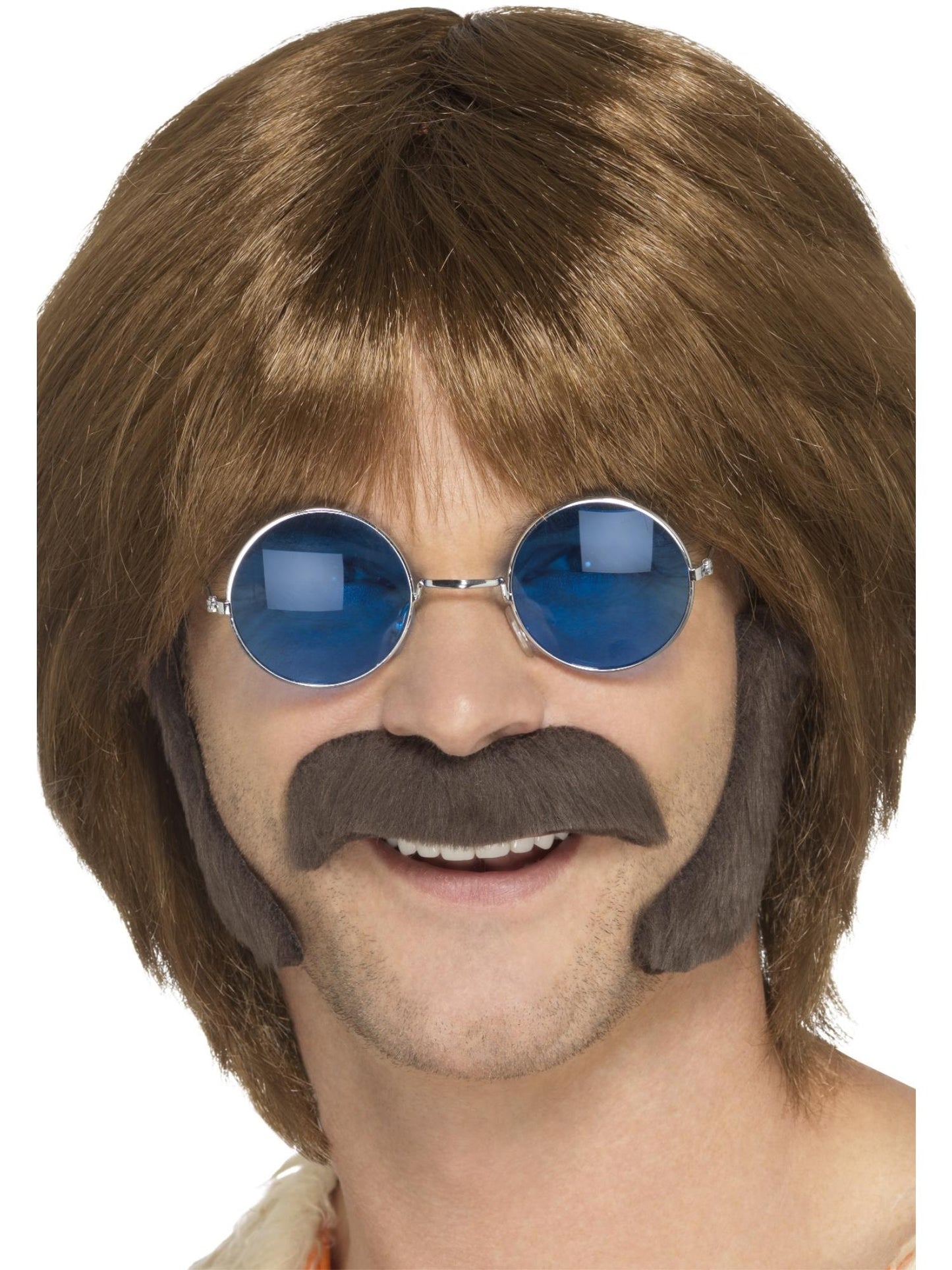 Smiffys 1960S Hippie Disguise Set, Brown CD für Herren