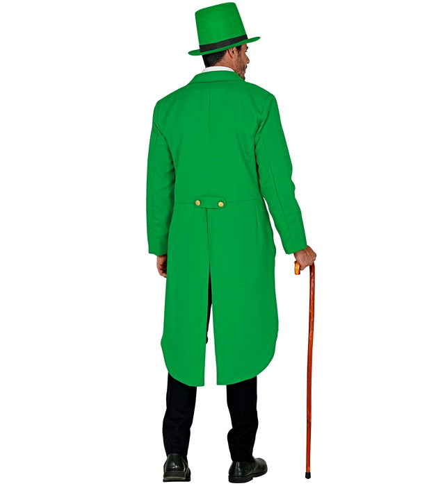 Eleganter schwarzer Frack für St. Patrick's Day und Fasnacht