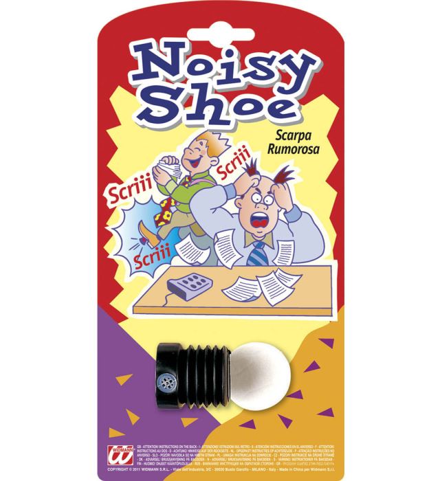 Lautstarke Schuhe als Kostümzubehör für Fasnacht und Karneval