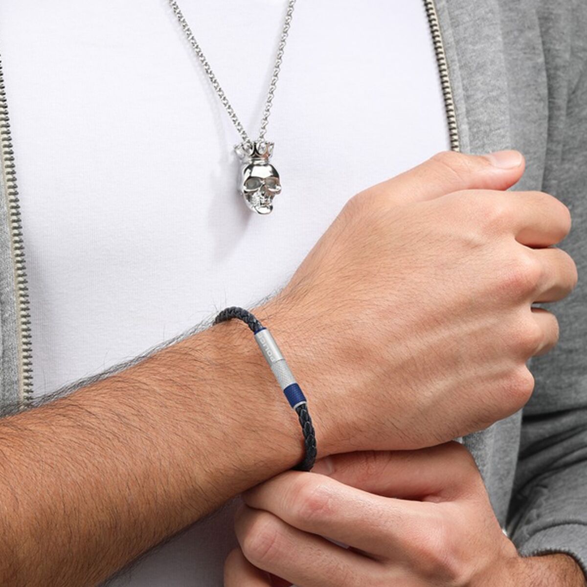 Police Herrenarmreif Police Peagb0002402