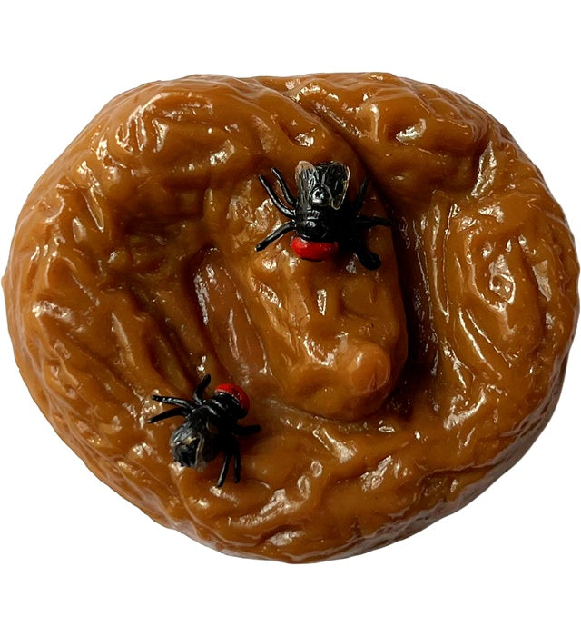 Klebende Scheisse mit Fliegen Scherzartikel für Fasnacht
