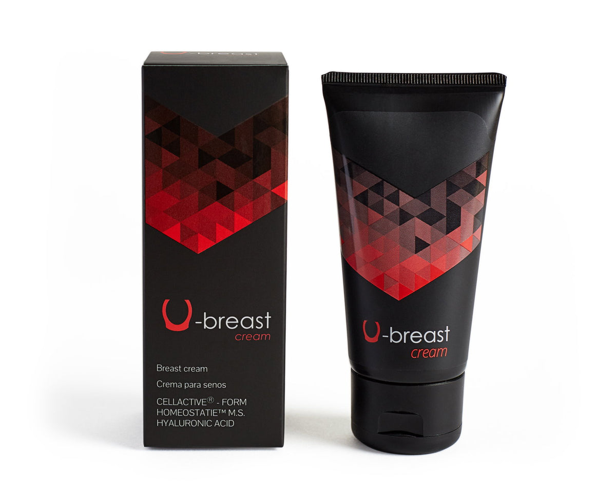 500 Cosmetics, U-Breast, Natural Breast Enlargement & Firming, Lokale Behandlungscreme, 65 ml
