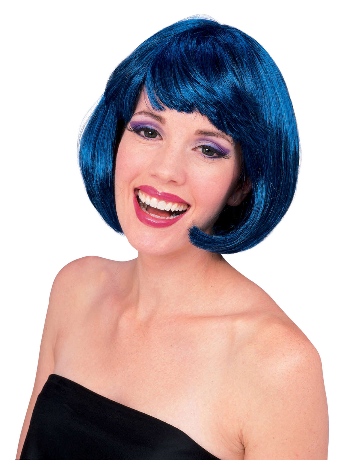 Rubies Generic Super Model Blue Wig Perücke