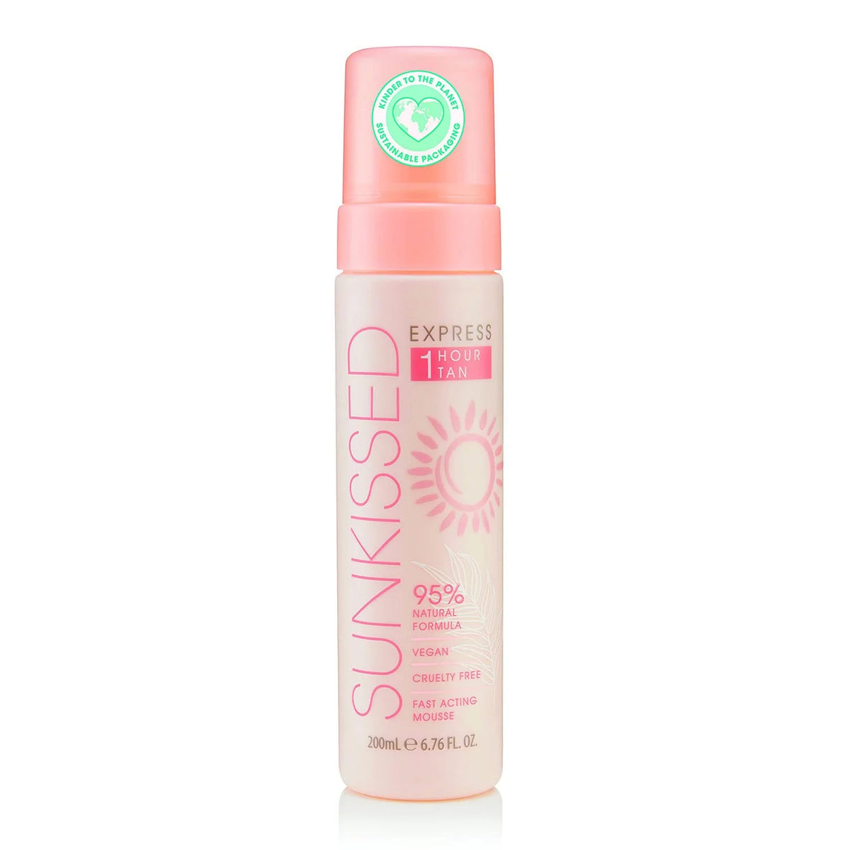Sunkissed Express 1hour Tan Espuma Selbstbräunungsschaum 200 ml