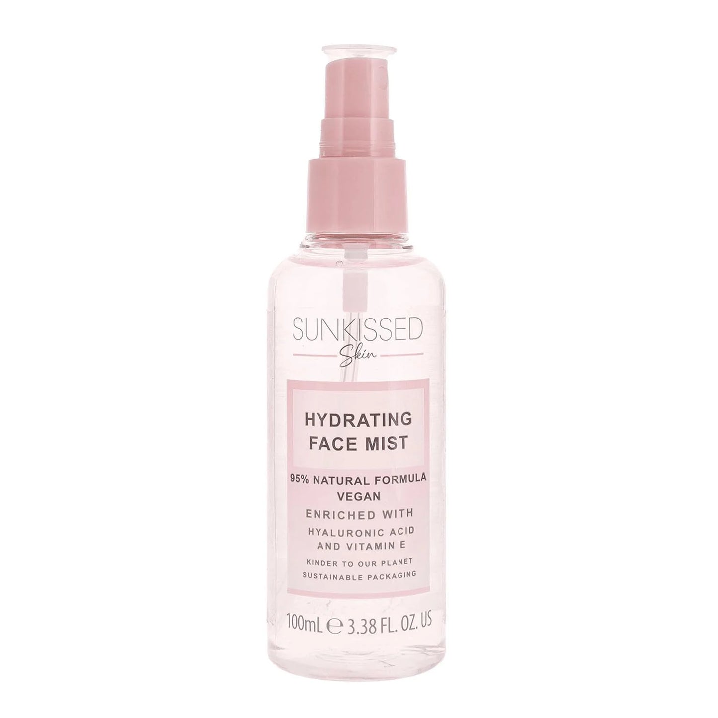 SUNKISSED SUNKISSED Hydrating Face Mist Spray 100 ml Gesichtsspray zur Feuchtigkeitspflege Sonnenpflege