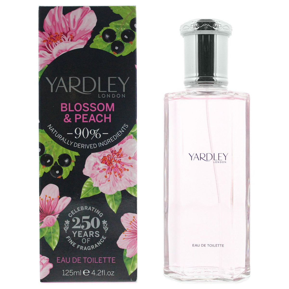 Yardley, Blossom and Peach, Eau de Toilette, Für Frauen, 125 ml