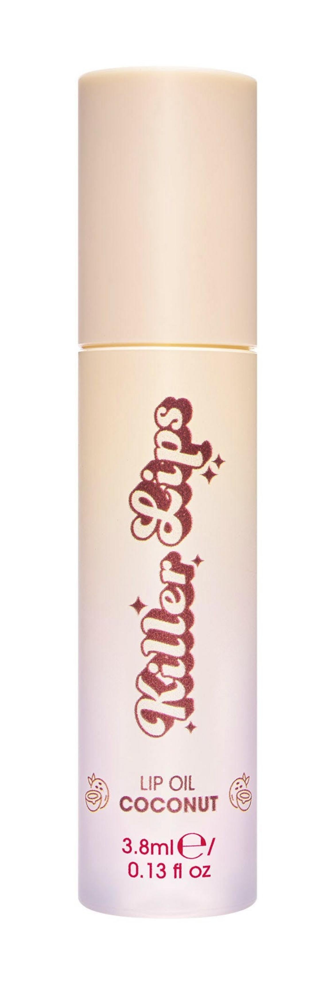 Killer Lips, Super Juicy Lip Oil Coconut, Glossy & Hydrating, Lip Oil, 3.8 ml