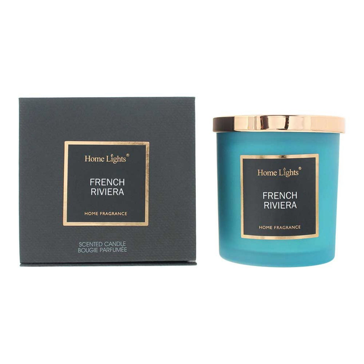 Home Lights, French Riviera, Duftkerze, 215 g