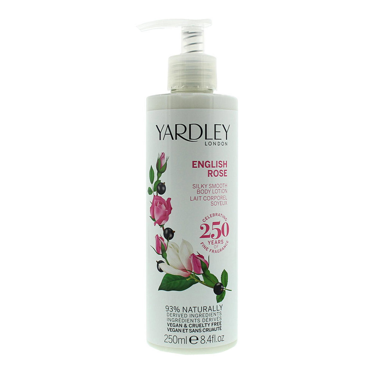 Yardley, English Rose, Hydratisierend, Körpermilch, 250 ml