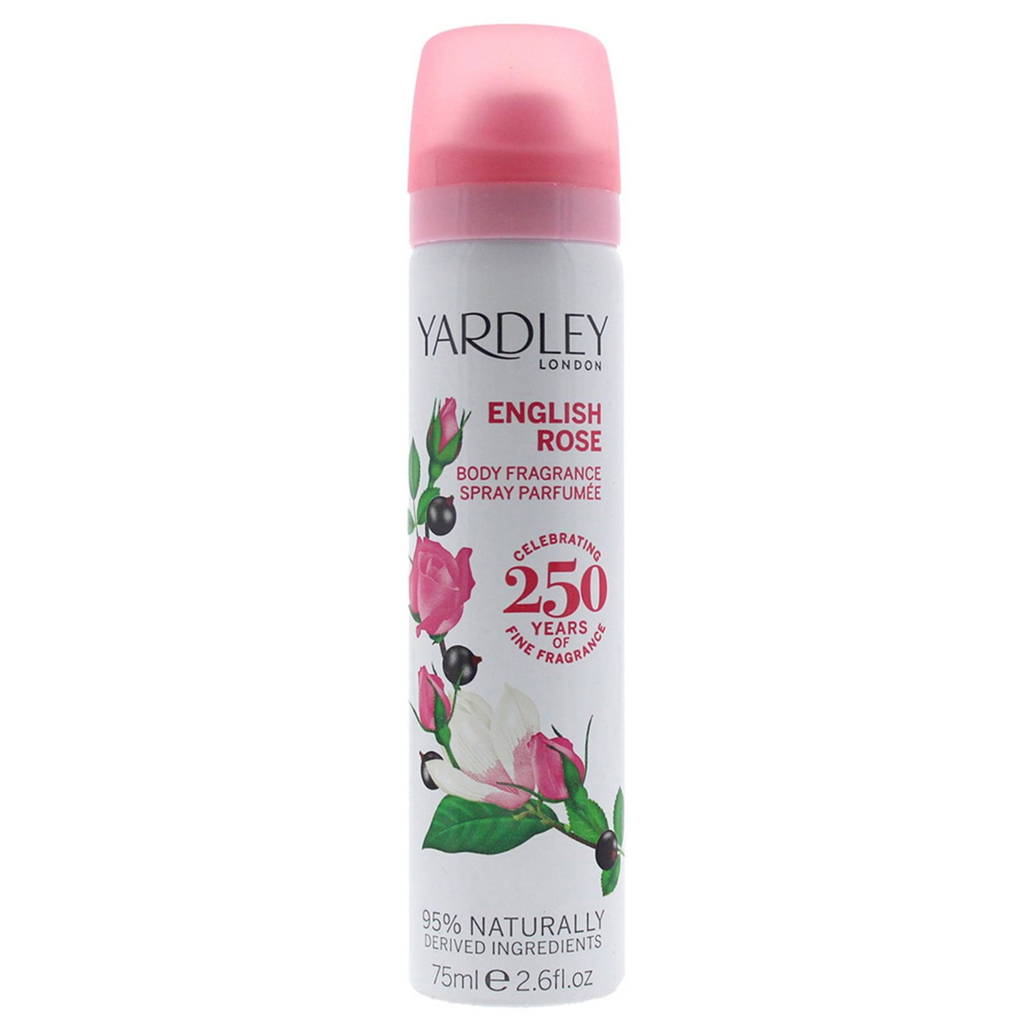 Yardley, English Rose, Duftspray, Für Frauen, 75 ml