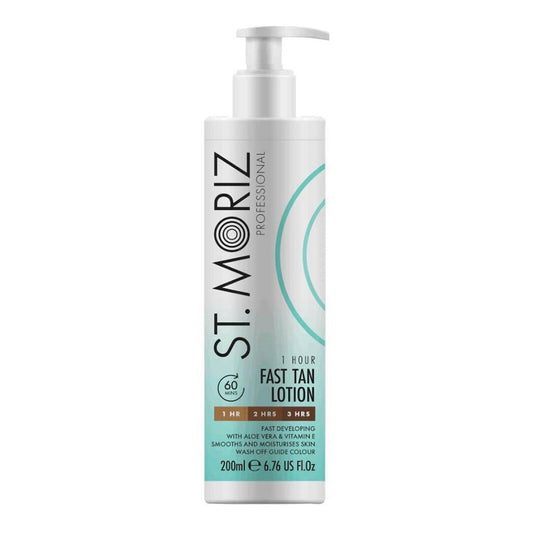 St. Moriz St. Moriz, Fast Tan Lotion, Selbstbräunungslotion, Für das Gesicht, 200 ml Regular